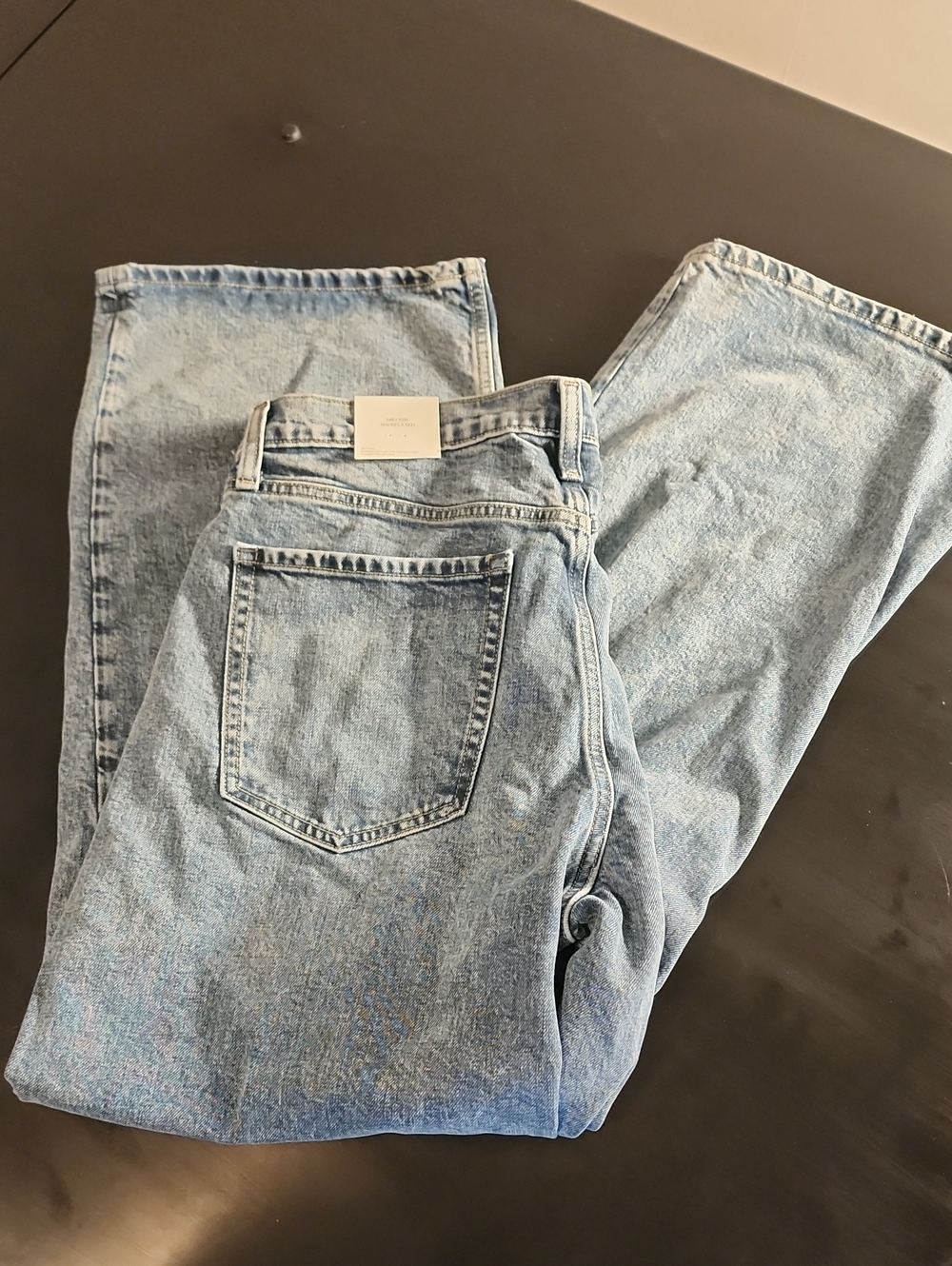 NWT Banana Republic 90s Relaxed Straight Jeans Size 31 Acid Wash